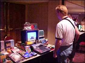 OKGE 2004: The Phosphor Dot Fossils Booth