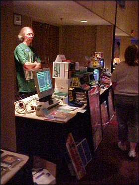 OKGE 2004: The Phosphor Dot Fossils Booth